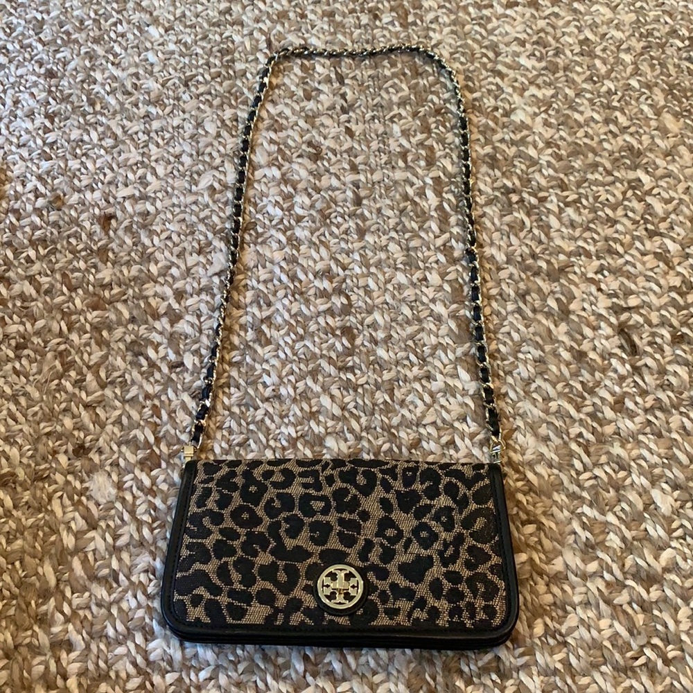 TORY BURCH LEOPARD CROSSBODY BAG